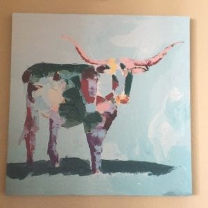 Longhorn painting